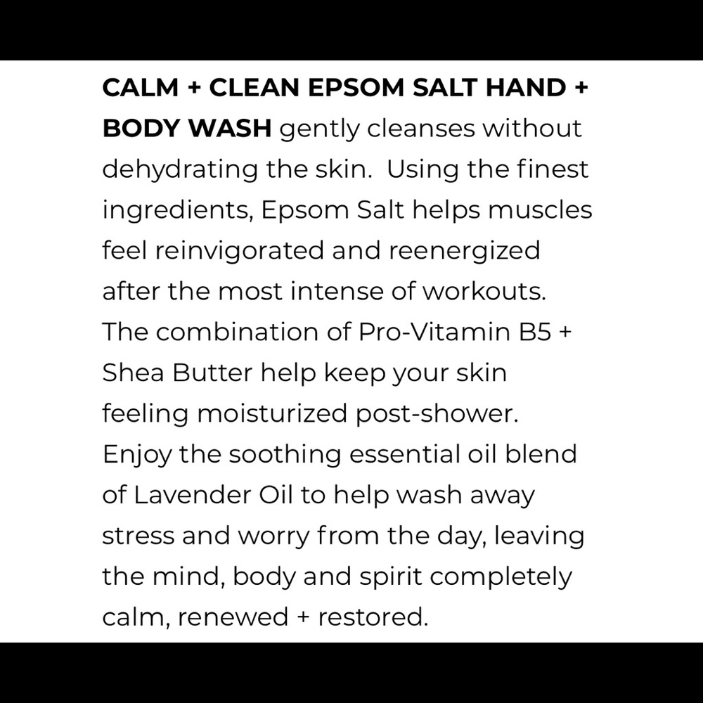 🌿 Cuccio Somatology™ Hand and Body Wash 🌿 - Picture 6 of 7
